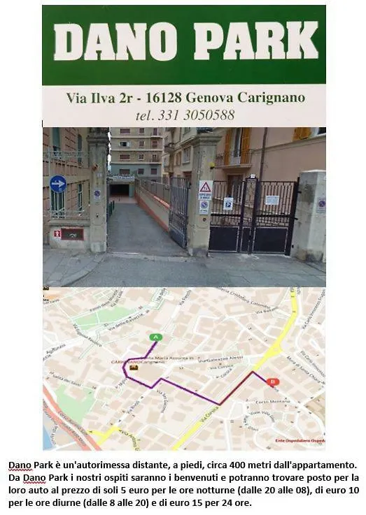 Lisauro Apartment Fieschi Genoa Italy